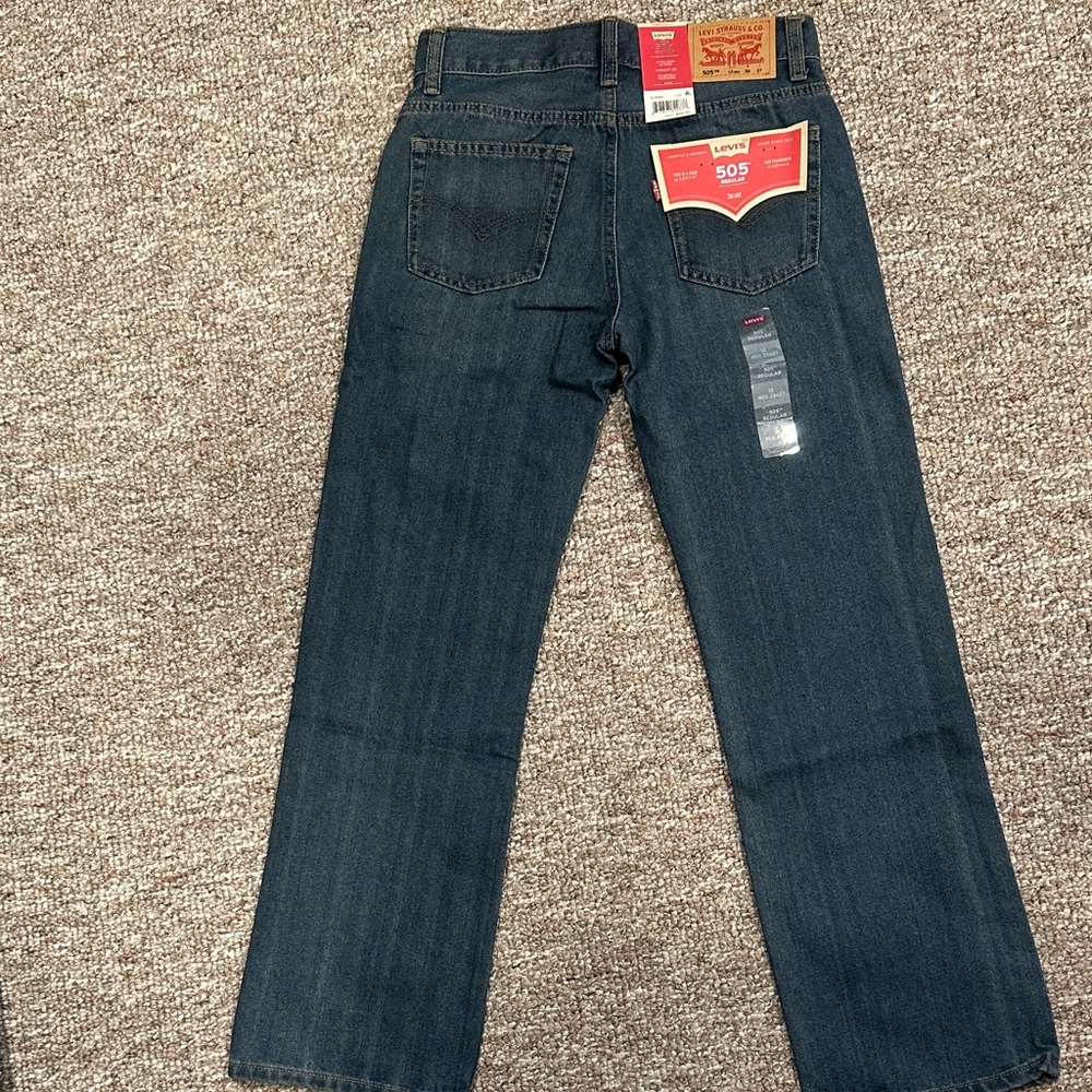 Levi's Straight Jeans - Dark Blue